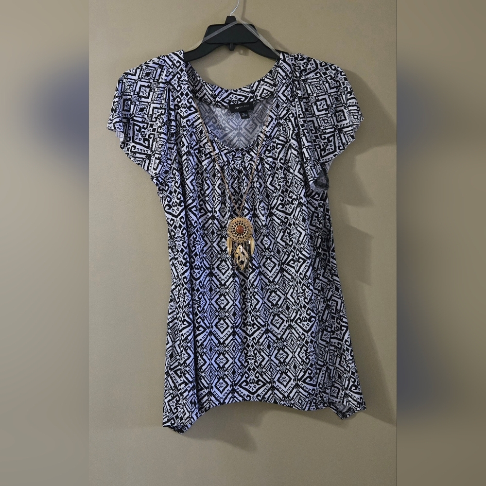 AB Studio Womens XL Dress Shirt